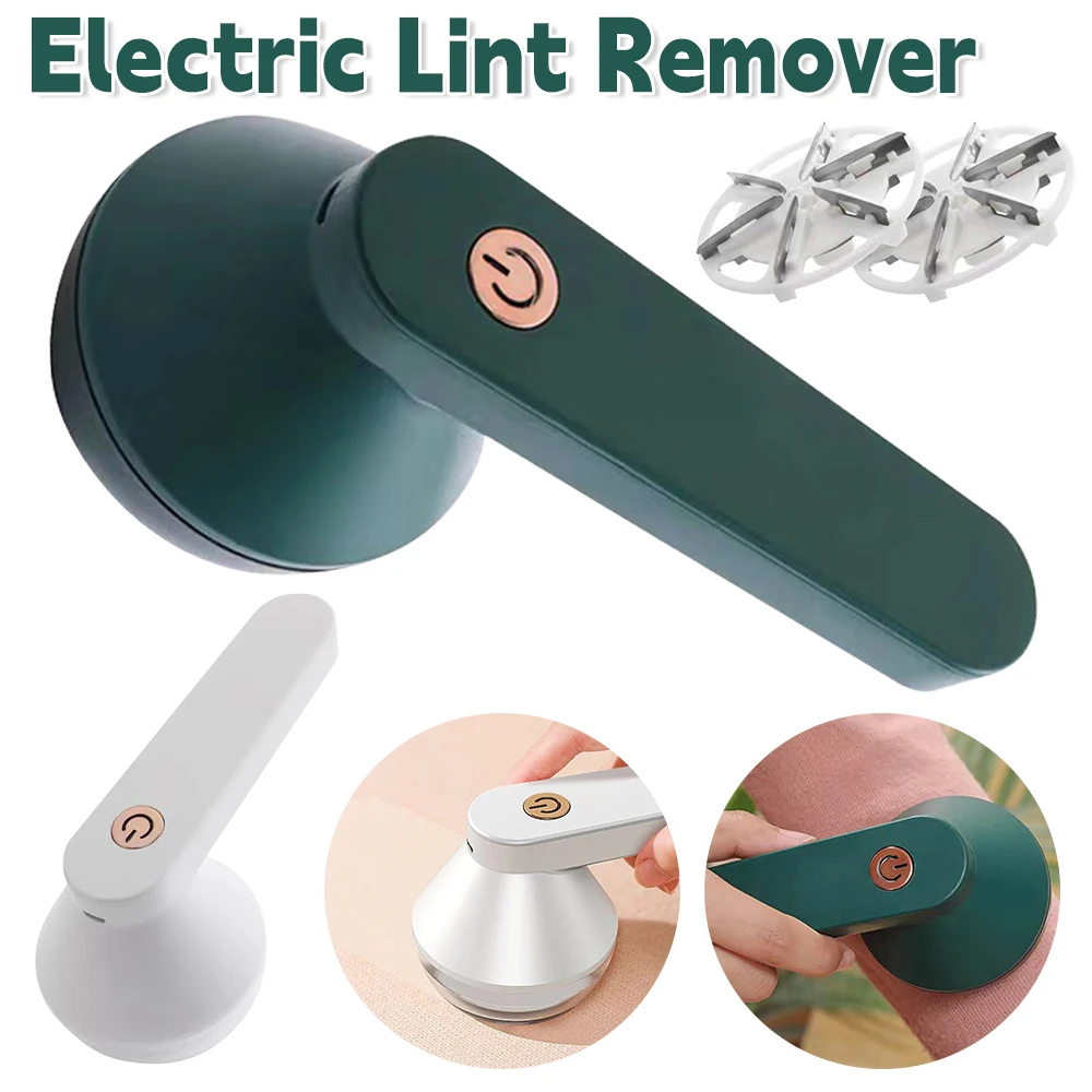 Lint Remover Fabric Shavers Clothes Lint Remover Fabric Shaver Electric Lint Remover Rechargeable Fabric Shaver Hair Ball Trimmer Six Blades Clothes Ball Remover Anti Pilling Pellet