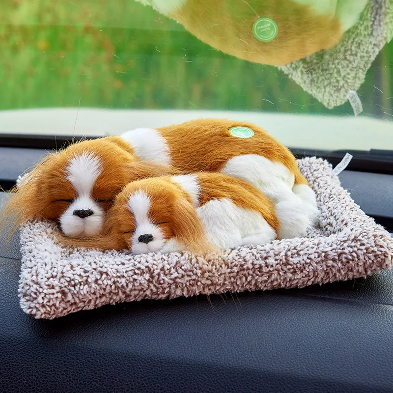 Car Universal Cute Parent-child Creative Cute Pet Dog Simulation