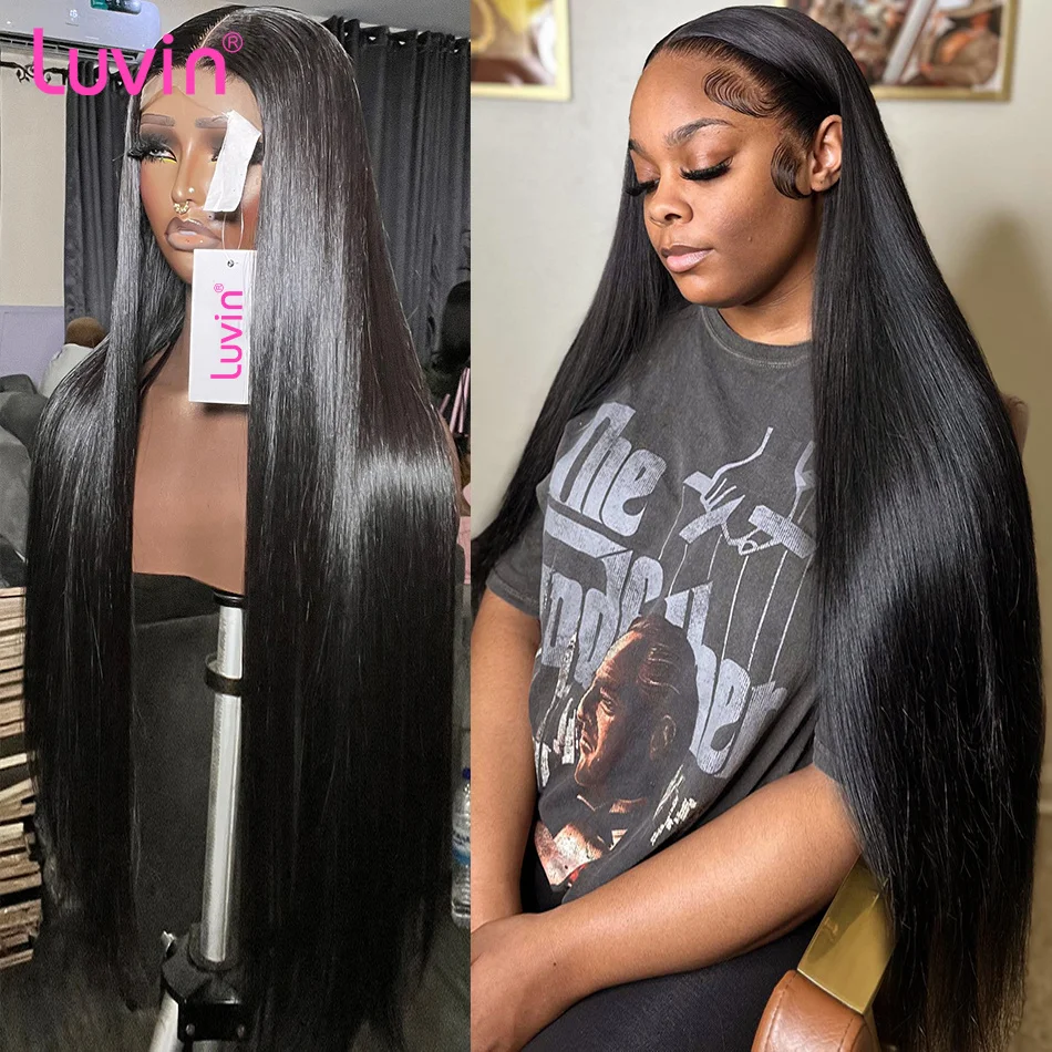 13x6 HD Transparent Lace Frontal Human Hair Wigs High Density Remy 13x4 Wate Wave Front For Women human hair wigs