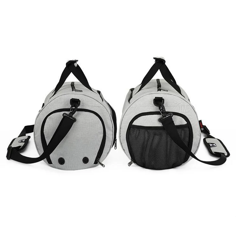 Gym Fitness Bag for Man Travel Male Training And Exercise Boston Shoes Waterproof Shoulder Handbag Sports Swimming Dry Wet Bag