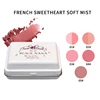 French sweetheart soft mist blush, low saturation, pure desire, Korean make-up, make-up, rouge, makeup 6