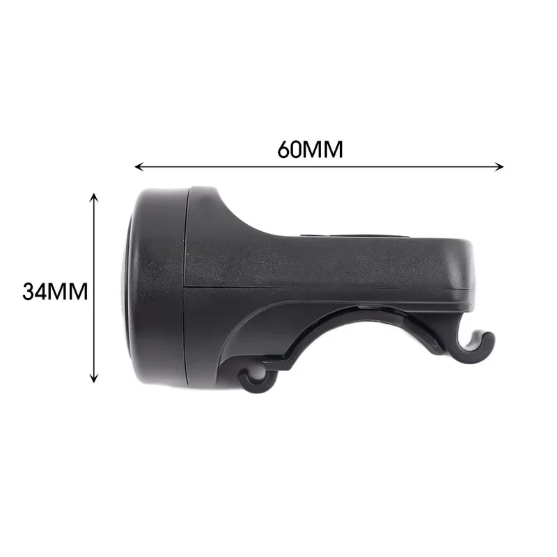 USB Rechargeable Bicycle Motorcycle Electric Bell Horn 4 Modes Cycling Anti-theft Alarm Horn Bike Accessories