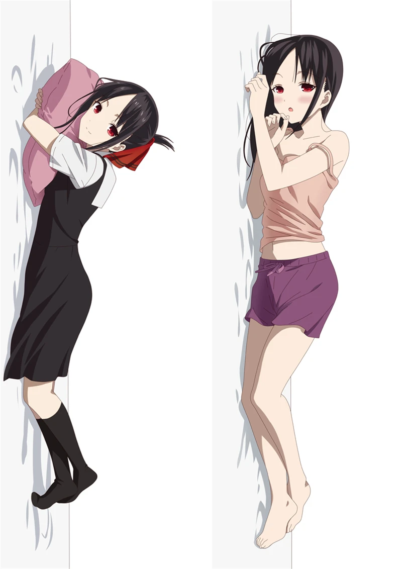 

Anime Kaguya-sama：Love Is War Shinomiya Kaguya Cosplay Dakimakura Pillow Case Hugging Body