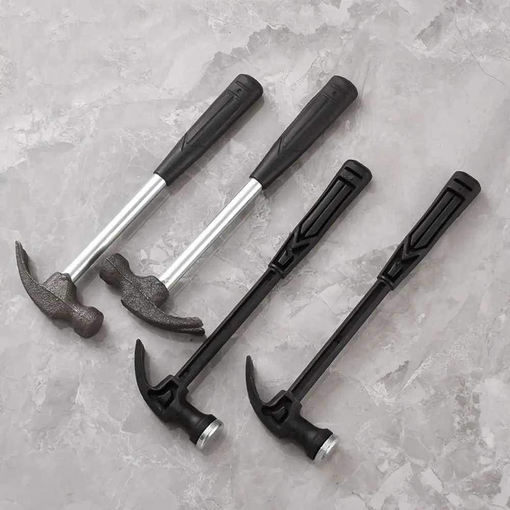 Mini Hammer Durable Craft DIY Woodworking Mini Hammer Metal Iron Plastic Repair Horn Hammer Multitool Small Hand Tool Wall Nail