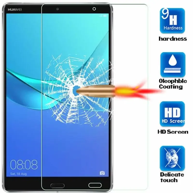 

Tempered Glass Screen Protector For Huawei MediaPad M5 8.4" 10.8 inch M5 Pro SHT-W09 SHT-AL09 CMR-AL09 CMR-W09 Tablet Glass Film