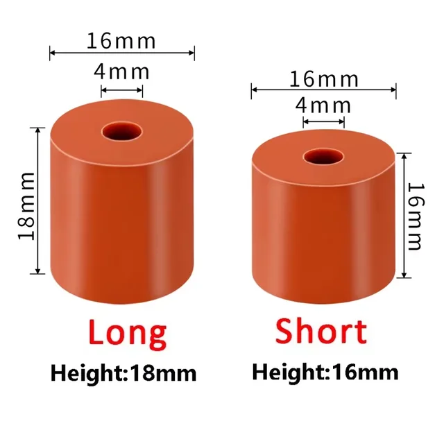 3D Printer Silicone Bed Leveling Spacers 2