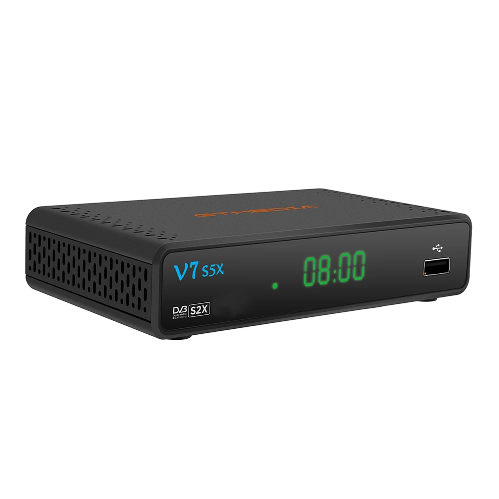 GTMEDIA V7 S5X Satellite TV Receiver DVB-S/S2/S2X H.265(8bit) Support HD 1080P