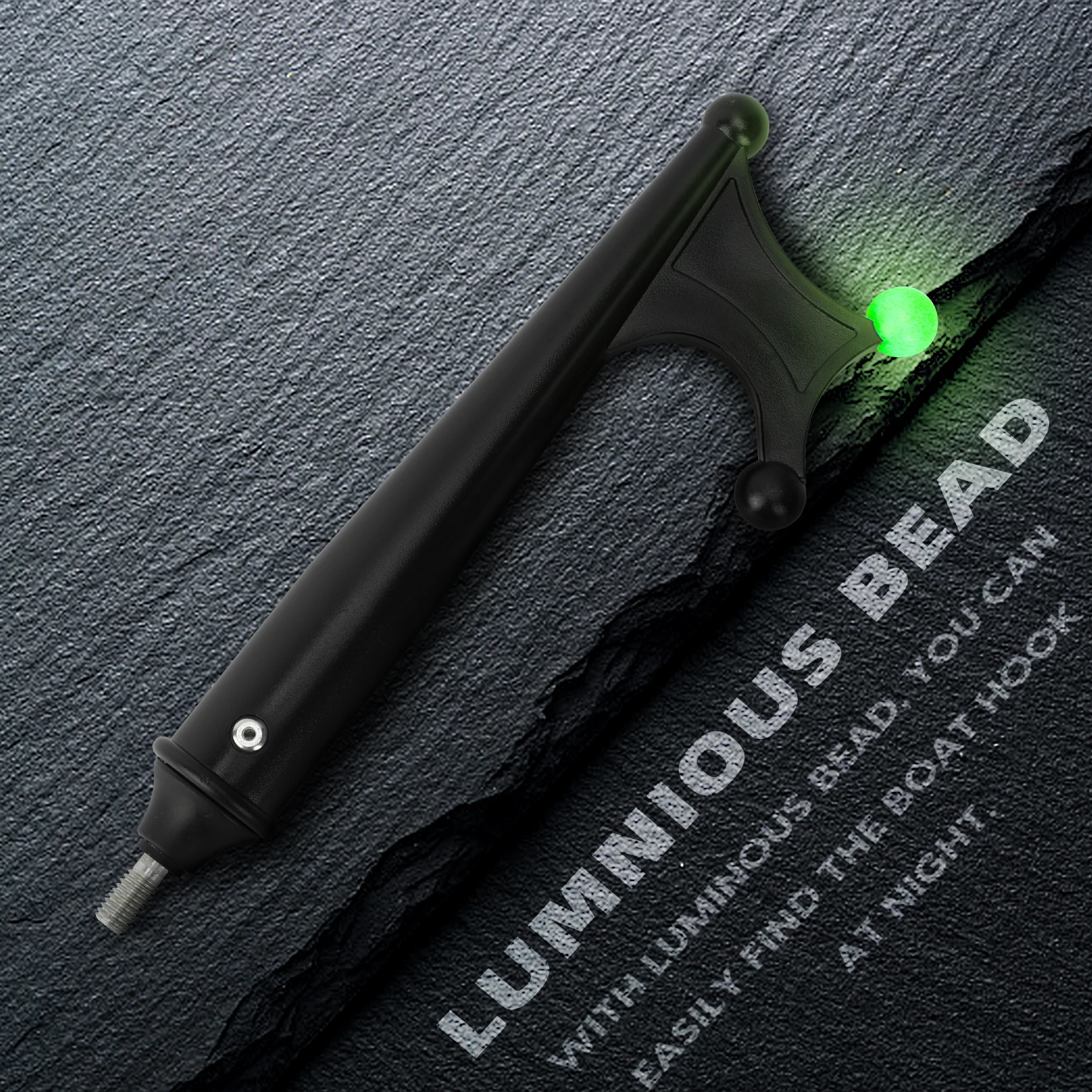 Description Picture 6 of itemSANLIKE Telescopic Boat Hook Floating Durable Rust-Resistant with Luminous Bead Push Pole Boats Accessory For Fishing Kayak