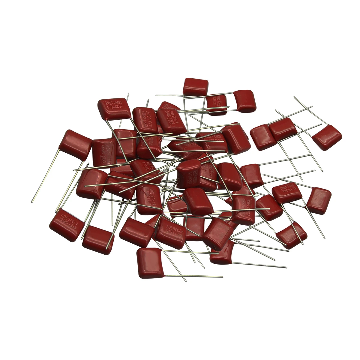 FLEOR 50pcs CBB22 Polypropylene Capacitors Guitar Capacitors 223J 473J