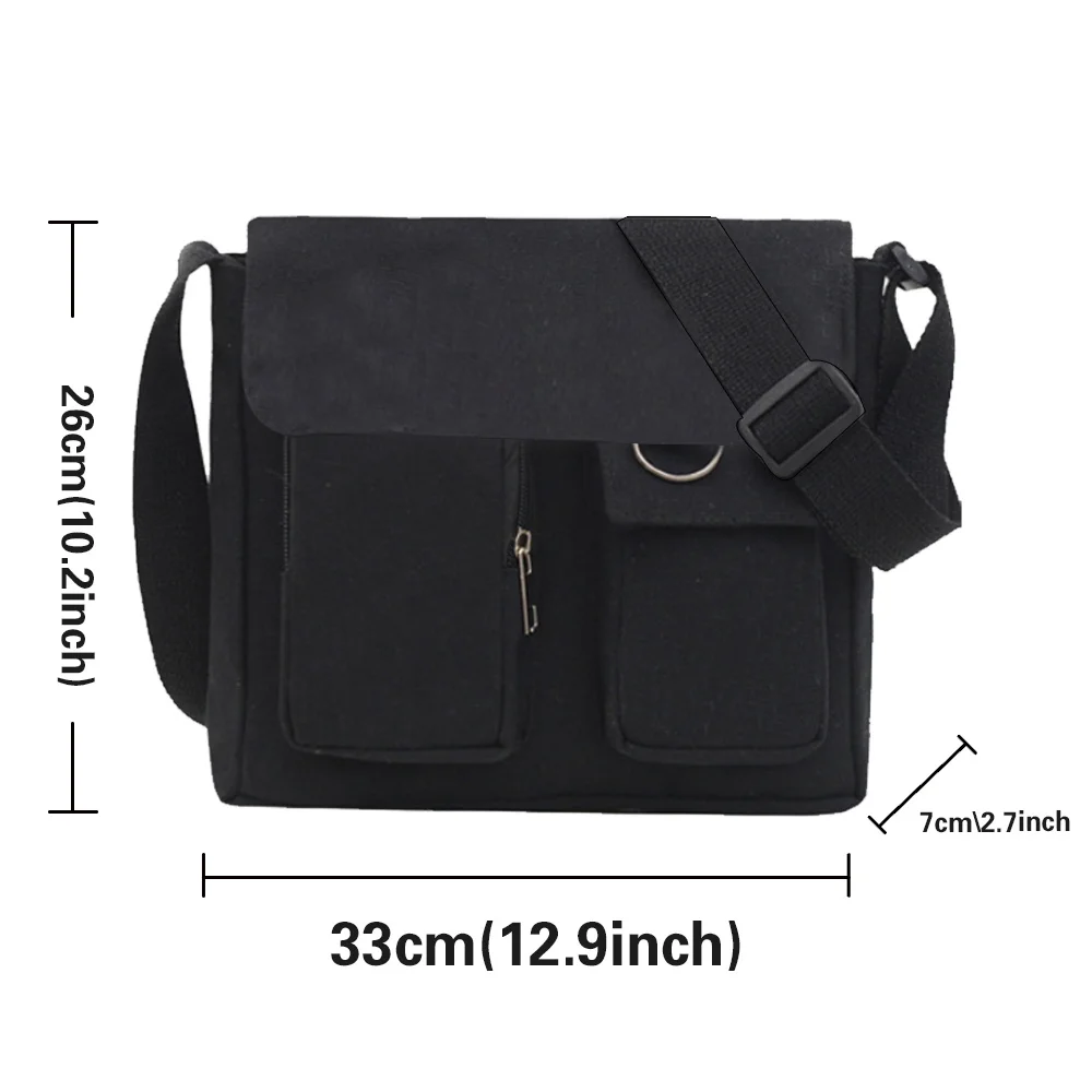 2024 Women's Bag Messenger Korean Style Female Backpack College Large Capacity Versatile Shoulder Student School Postman Bags