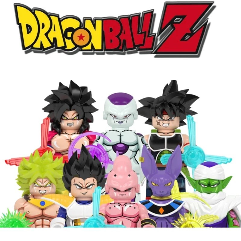 8 sztuk/zestaw Dragon Ball Z Vegeta Frieza Son Goku Gohan