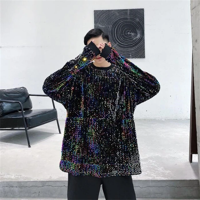 ShopExile Men's Geometric Sweater