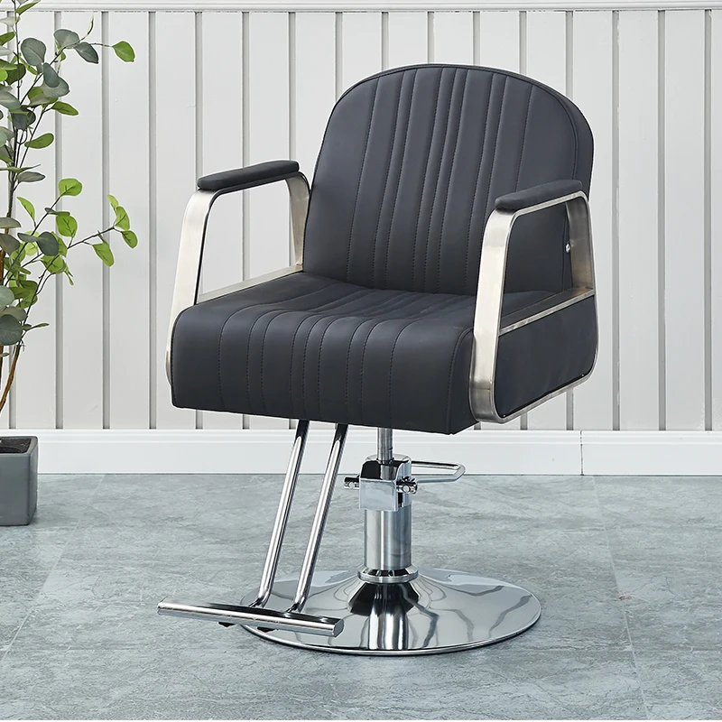 Makeup Barber Salon Chair Swivel Beauty Rotating Hairdressing Chair Professional Luxury Silla Barbershop Furniture LJ50BC luxury swivel treatment chair professional pedicure beautician stool cosmetic armchairs taburete barber equipment lj50bc