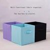 Foldable Fabric Storage Organizer Box Closet Drawer Clothing Underwear Storage Box Home Toys Bookcase Cubes Storage Boxes 3