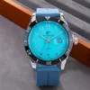 Luxury Sports Watch Silicone Band High-end Man Quartz Wristwatch Calendar Business Casual Fashion Daily Watches Clock New 2