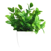 Artificial Bonsai Green Fake Plant Eucalyptus Flower Potted Plant for Indoor Outdoor Home Bedroom Garden Decoration Supplies 5