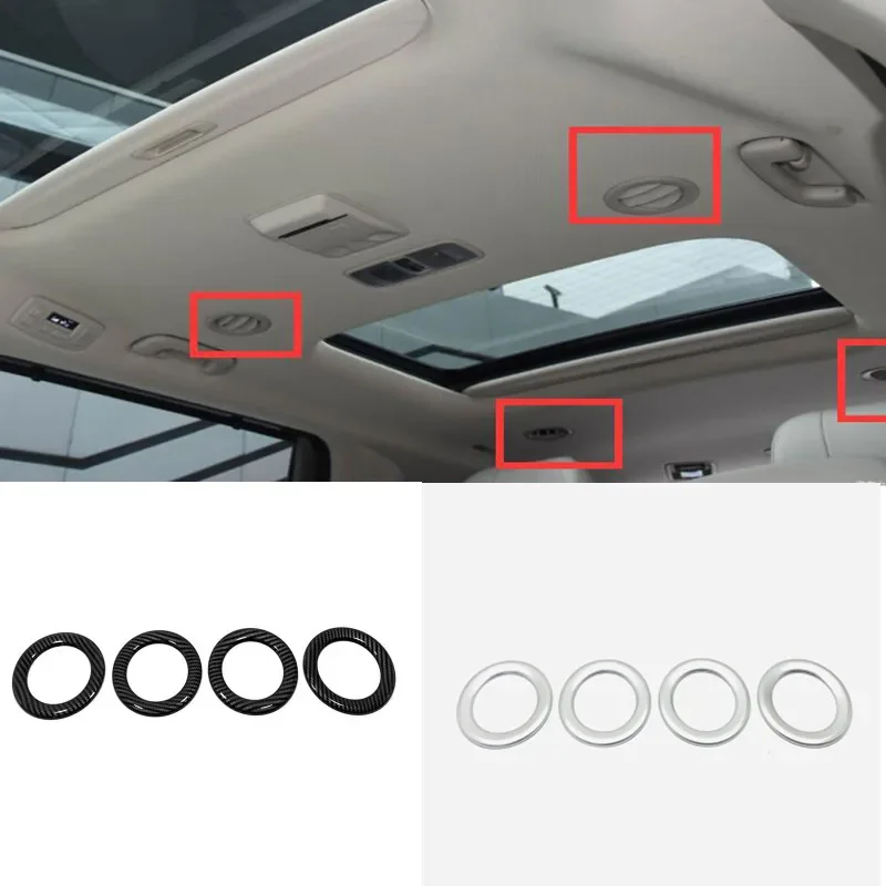 

Крыша вентиляционного отверстия для Kia Carnival Sedona KA4 ABS, декоративное кольцо, внутренние аксессуары, Стайлинг автомобиля H