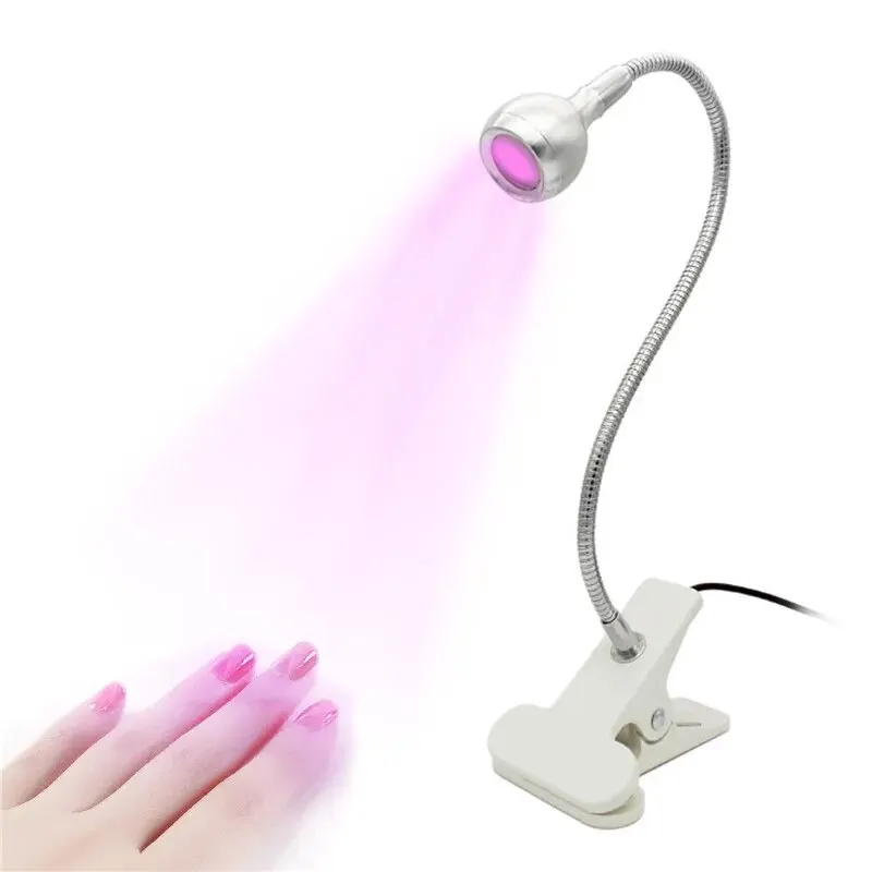 Table Lamp LED Curable Violet Colour UV