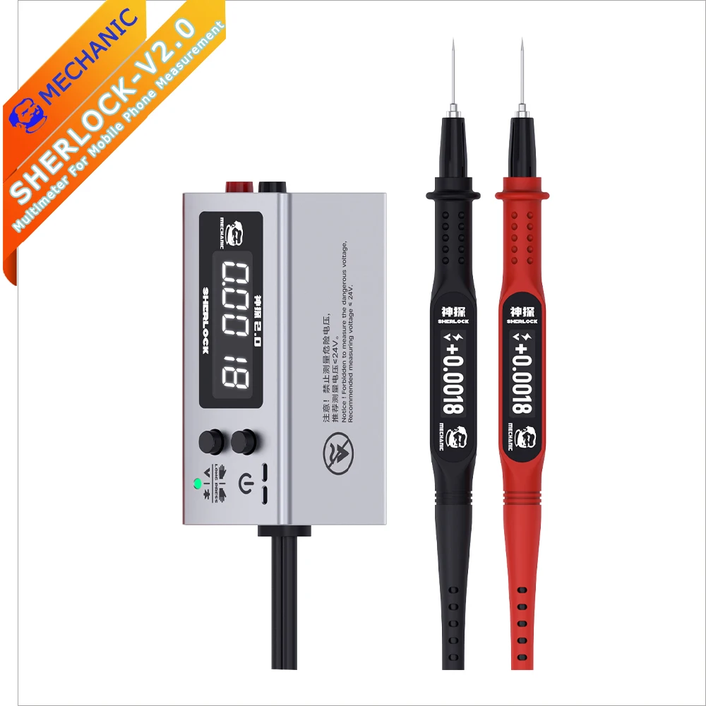 

Multimeter MECHANIC SPY 2.0 3 Screen Display for phone Voltage Test Table SHERLOCK V2.0 PN Junction Inspection Repair Visual Pen