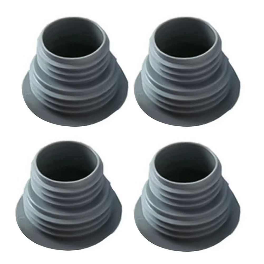 Drain Pipe Hose Silicone Plug Washing Machine Drain Hose Sealing Plug Kitchen Pipe Sewer Seal Ring Bathroom Bathtub 4Pcs bathroom accessories sewer seal ring shower drain plug