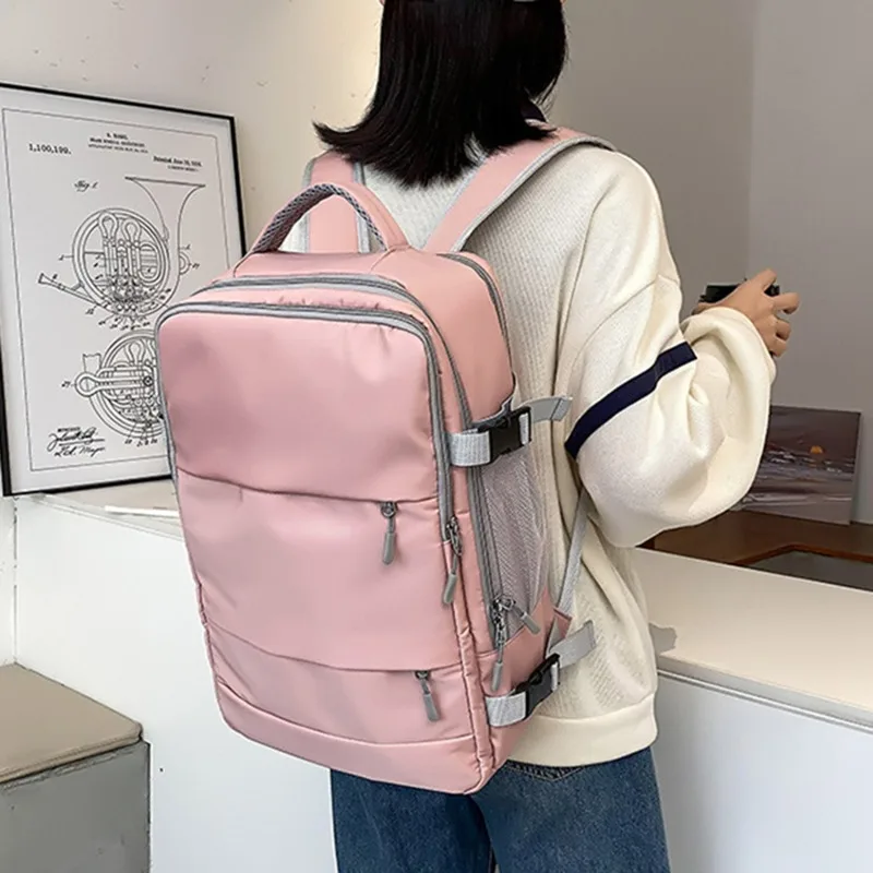 

Travel Bag Women's Backpack Women's Large Capacity Lightweight Backpack 2023 New Fashion Ladies' Portable Korean Version