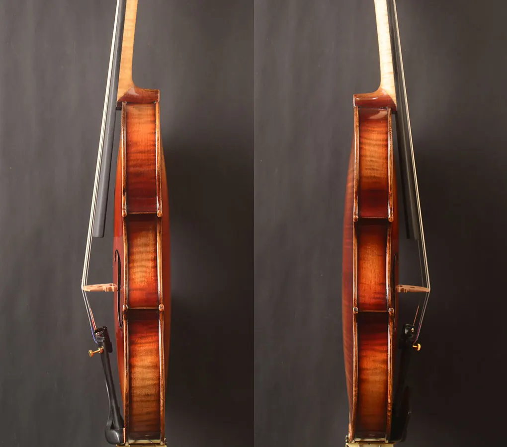 Standard Model !Guarneri model 4/4 size Violin . deep mellow tone, oil antique varnish, free case , bow and a should rest