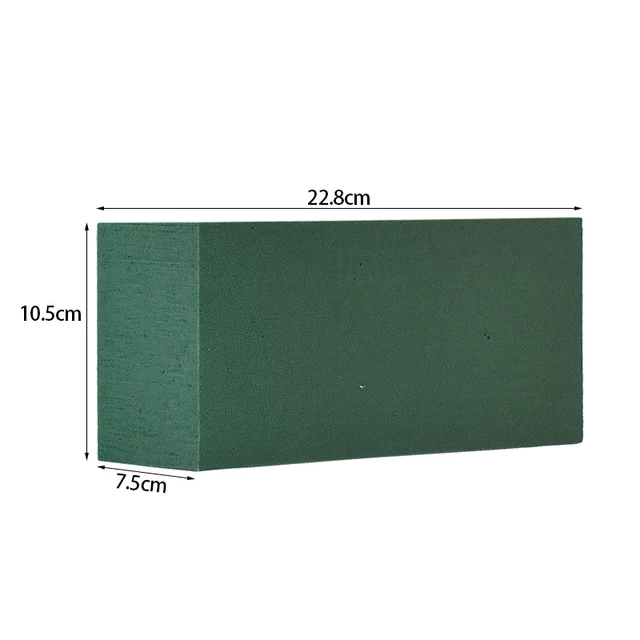 Blocs de mousse florale fraîche et humide, 3/6 pièces, pour fête de mariage, Arrangement floral, décoration, briques en polystyrène, boue, accessoires de jardin pour la maison 3