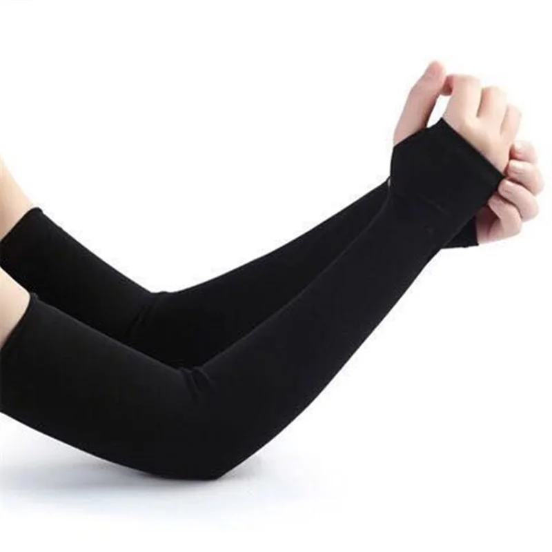 Fashion Women Elbow Gloves Fingerless Gloves Half Finger Gloves Sunscreen Arm Sleeves Ice Sleeves Sunscreen Gloves Summer Ice Silk Sun Protection Arm Covers Long Fingerless Gloves Wrist Arm Sleeves Accessories Gift