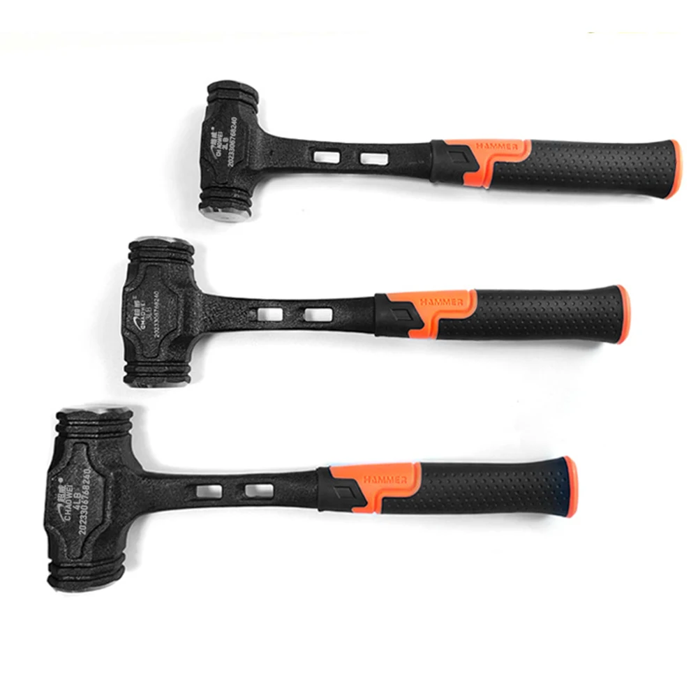 Heavy-Duty Octagon Hammer with Soft Grip for Construction and Demolition