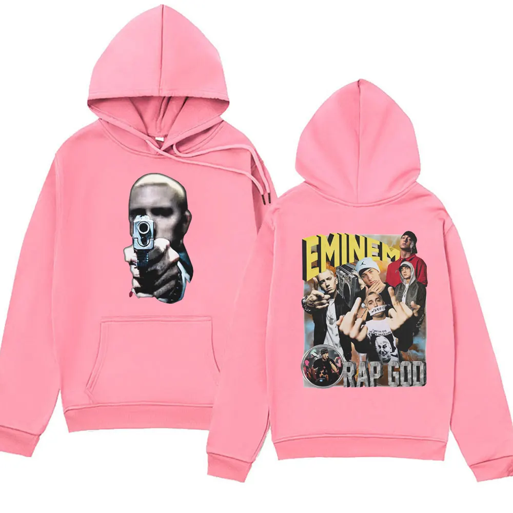 The Eminem Show Graphic Printed Hoodie for Men Women Hip Hop Streetwear Sweatshirts Spring New Long-sleeved Pullovers Hoodies