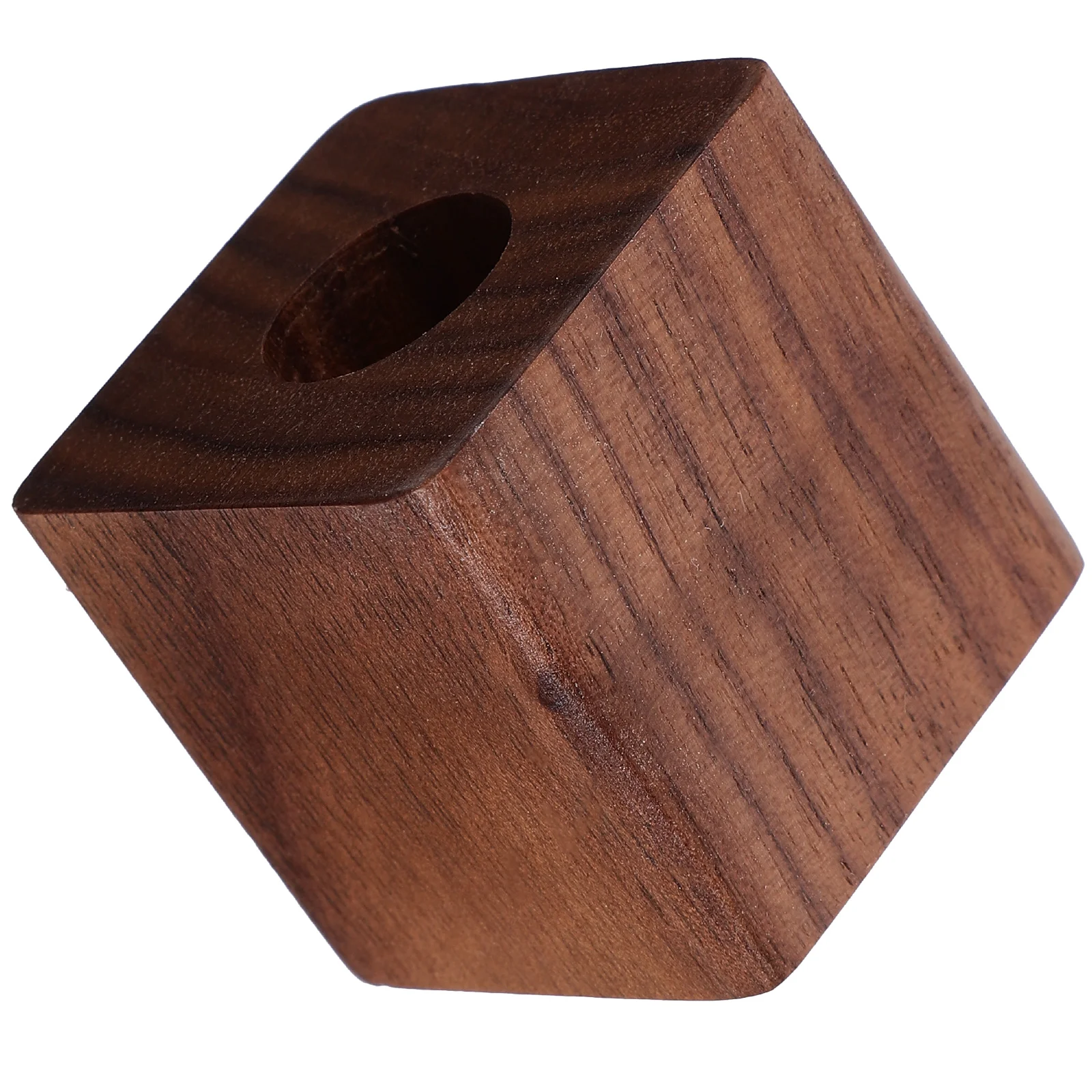 

Cube Pen Holder Pen Rest Stand Wood Pen Storage Base Home Office School Single Pen Stand Home Pen School Desk Pen Base