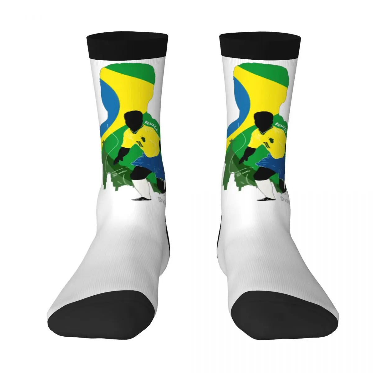 

Creative Brazil 8 Romﾡrio And Romario And Farias Football Gift Stocking The Best Buy Infantry pack Compression Socks Novelty