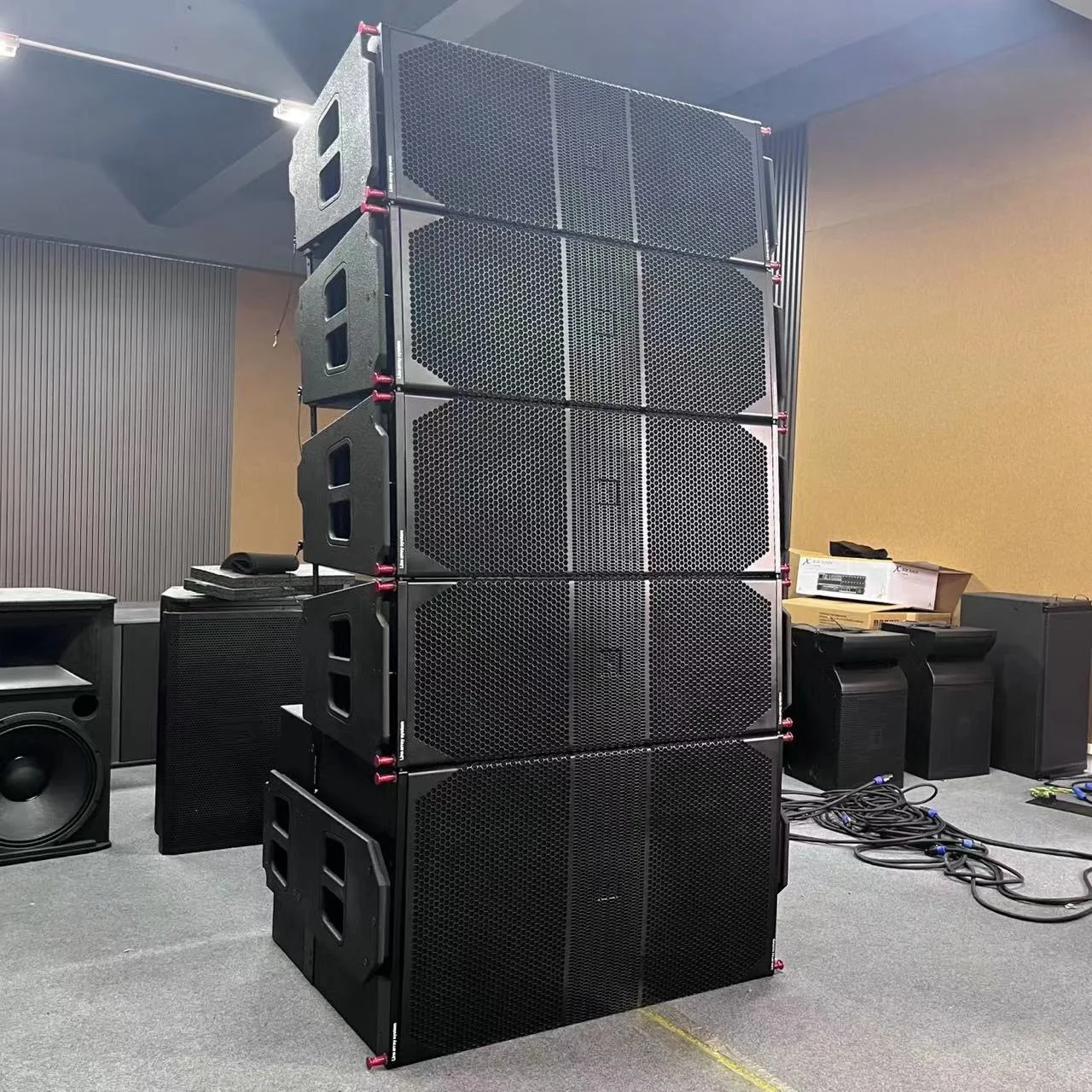 

SAWA2 dual 12 inch 2 way passive/active line array speakers Audio Sound Equipment Professional Sound System for Stage