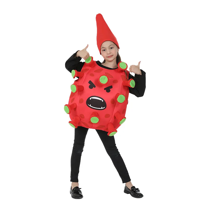 Children's Germs Performance Clothing Toddler Doctor Protective Virus Fairy Tale Drama Play Germ Wars Dance Clothes Cosplay