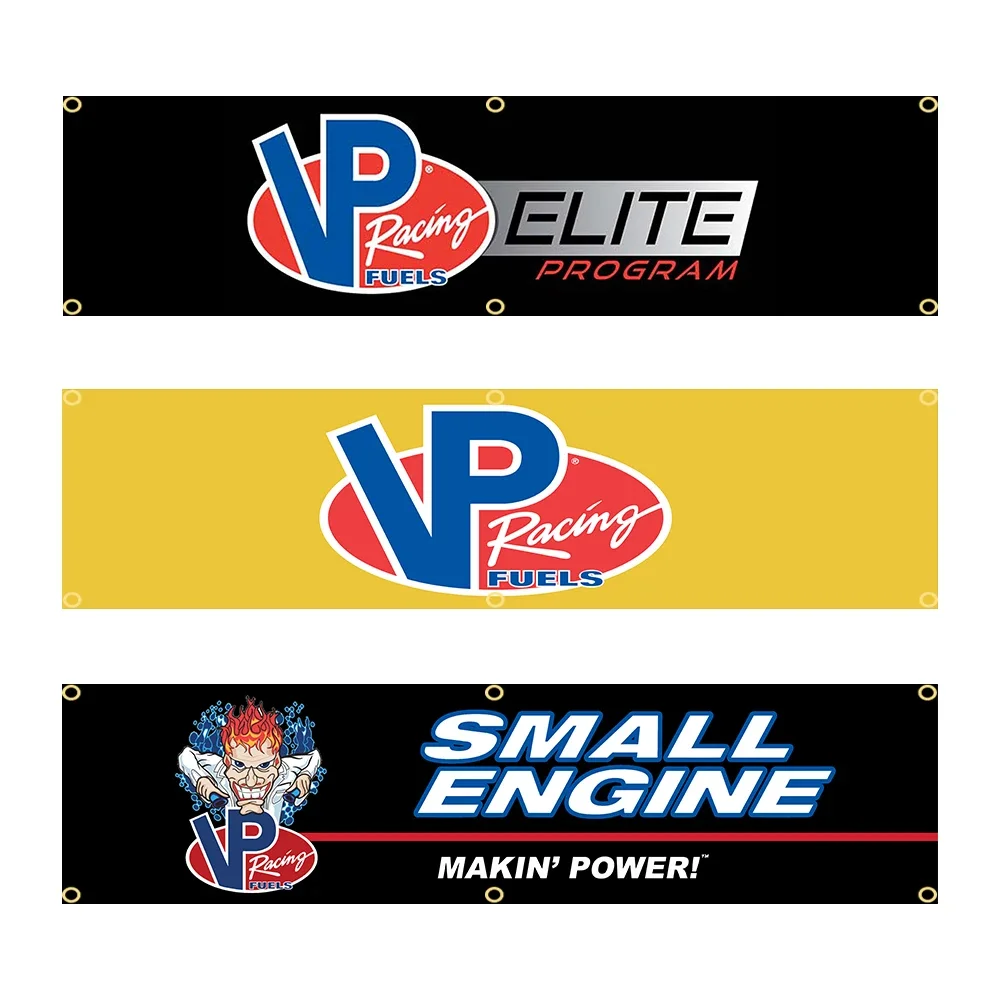 60 X240Cm Materiale Vp Racing Fuels Oil Banner Flag Poliestere Stampato Garage O Arazzo Decorazione Esterna