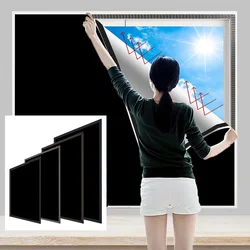 Customized 100% Blackout Self-Adhesive Portable Window Shades - 60cm (120cm)