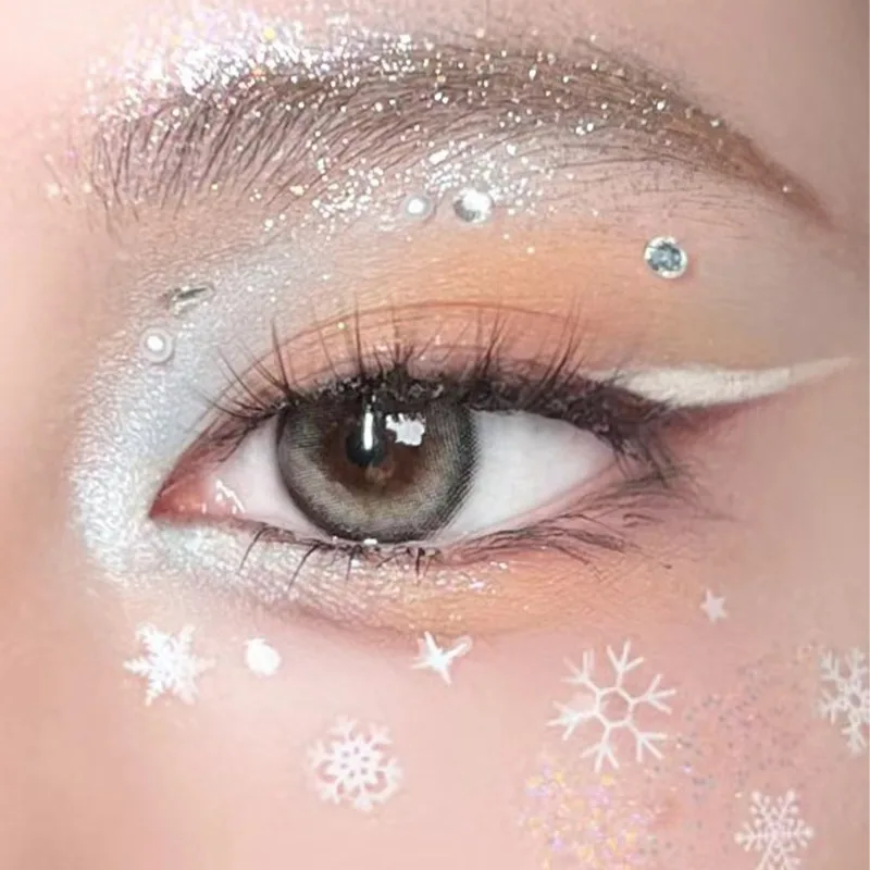 White Snowflake Temporary Tattoos DIY Stickers Body Art