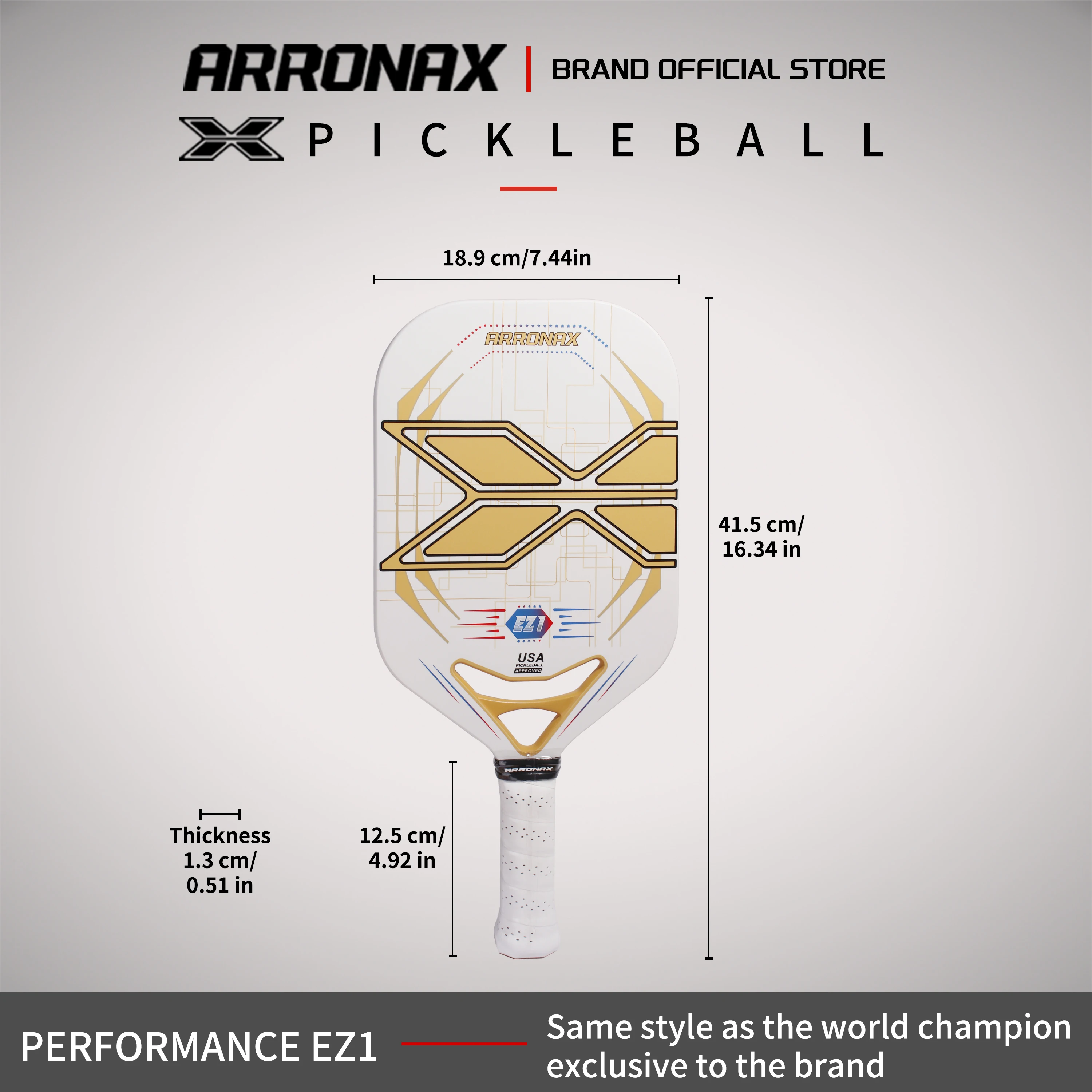 ARRONAX Carbon Fiber Pickleball Paddles 13mm Pickleball Set Rackets Beach Tennis Sports Outdoor Racquet Cricket Ball