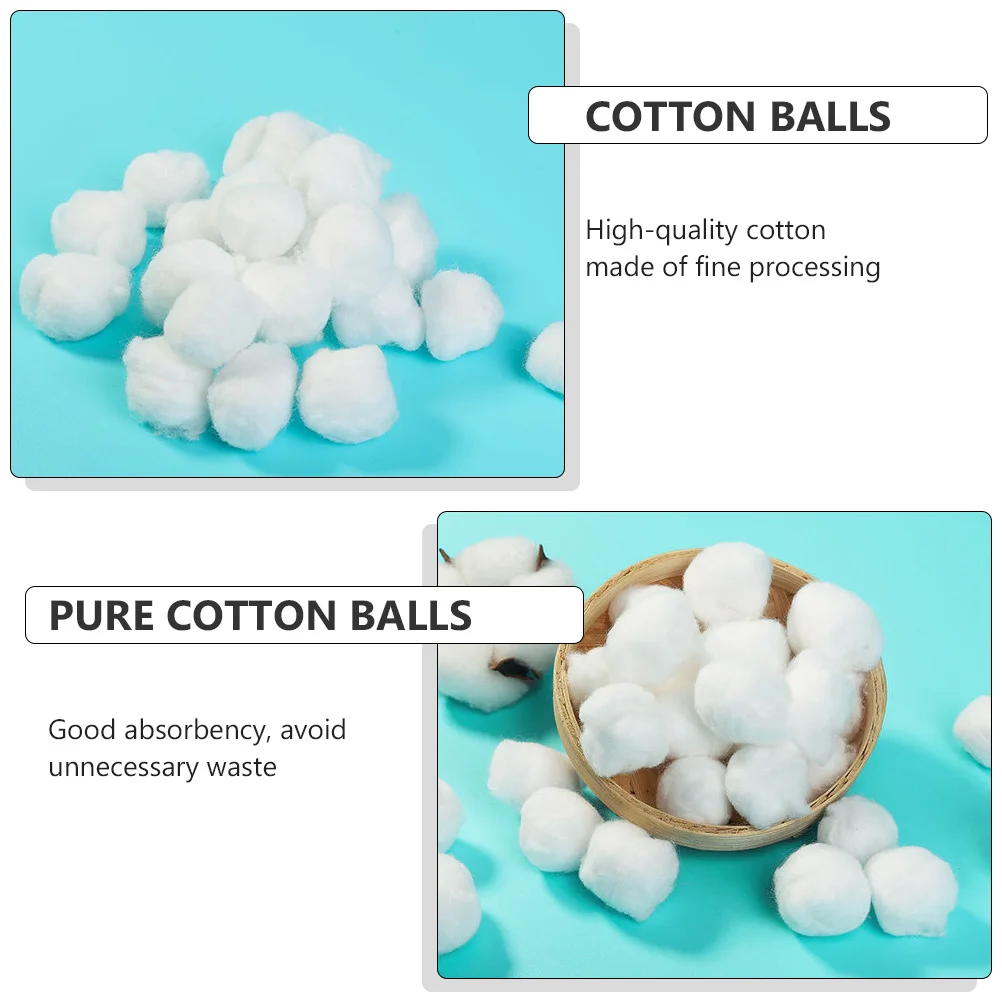 Absorbent Cotton Balls 1000 Pcs