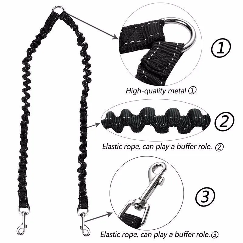 two way dog leash