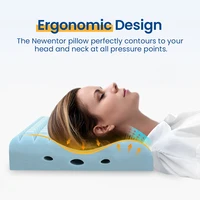 Memory Foam Pillow for Sleeping Adjustable Height Ergonomic Neck Shoulder Pain Relief Orthopedic Contour Sleeping Neck Pillow 1