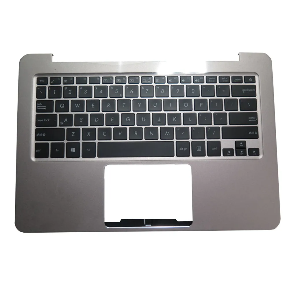 

Подставка для ноутбука UX305C и английская клавиатура для ASUS U305 U305FA U305CA UX305CA UX305FA Silver C Shell 90NB0AA5-R31UI1 без сенсорной панели