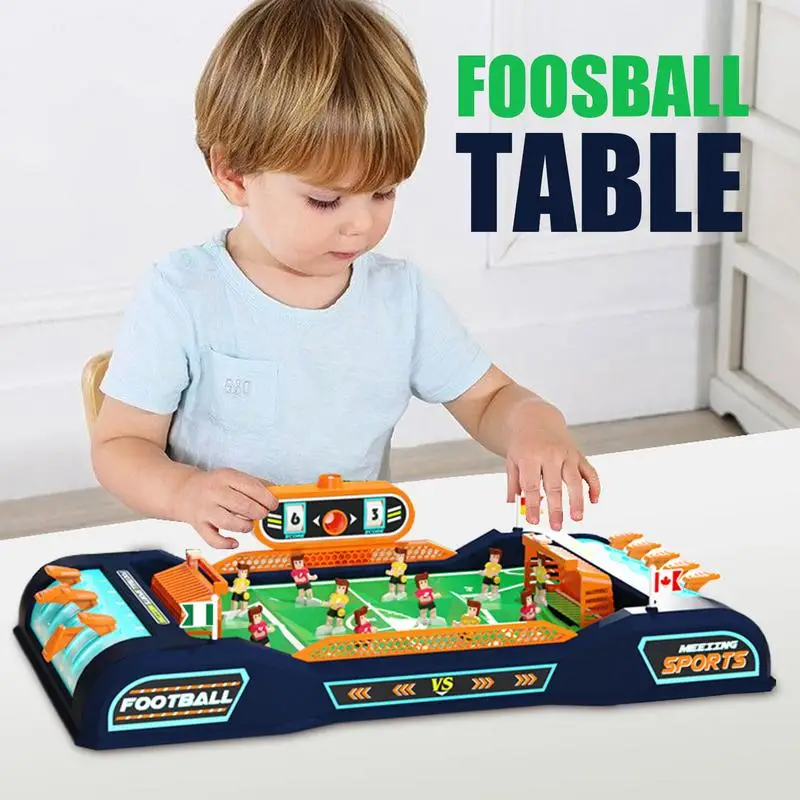 New Table Football Machine With score counter two-player Desk Soccer Toys Outdoor Camping Hiking Entertainment Tools kids Gifts
