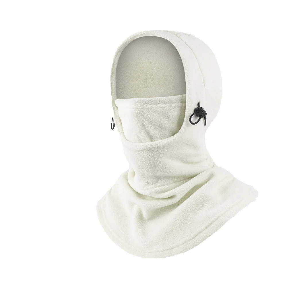LazyZoom Ruidong Autumn Winter Warm Cycling Mask Outdoor Cold-Proof Fleece Hat Integrated Face Protection Adjustable Windproof_voghion.com