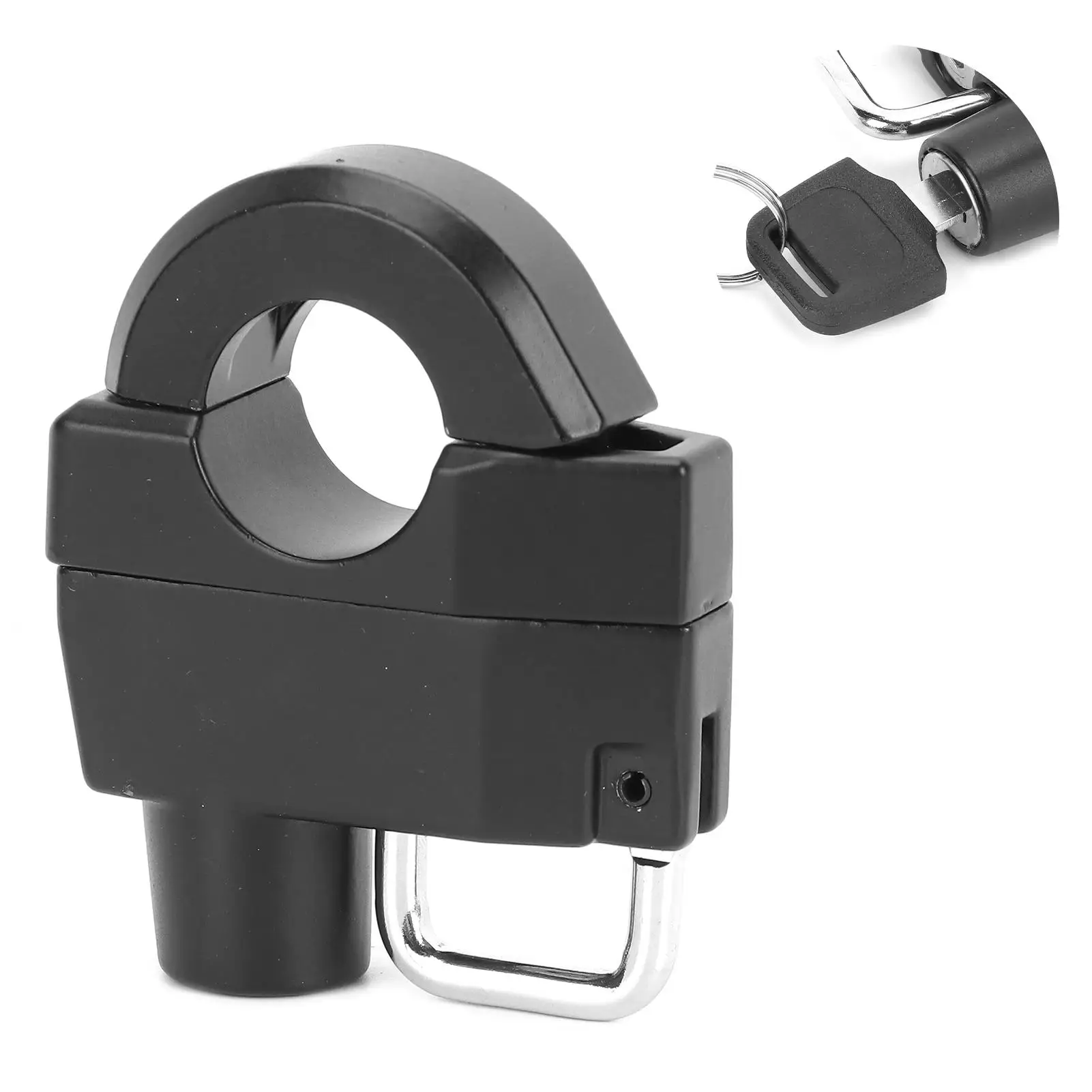 Helmet Lock Electric Bike Hook Lock Black for motorcycle for motorcycle ATV
