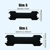 100/50PCS Black Nose Strips Extra Strength Nasal Strips Better Sleeping Non-Invasive Anti Snoring Strips for Adults and Children 5