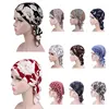 Ribbon Scarf Muslim Inner Hijab Women Flower Turban Hair Wrap Female Indian Headscarf Fashion Bandanas Headwear Turbante Mujer 1