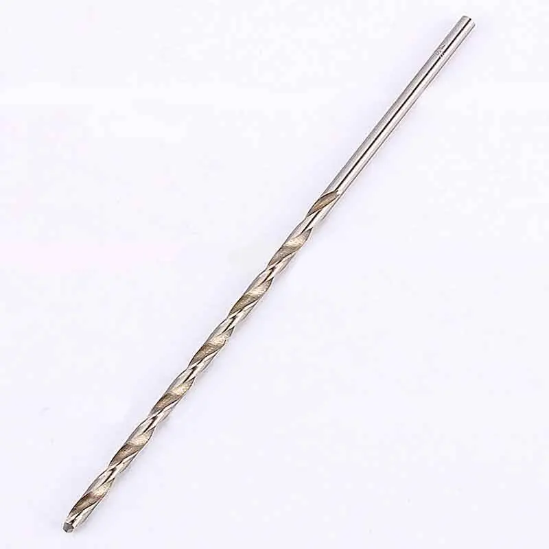 2mm/3mm/4mm/5mm/6mm Extra Long HSS Drilling Straight Shank Drill Bits Parts Cutter Drilling Kit For Wood Steel Metal Alloy