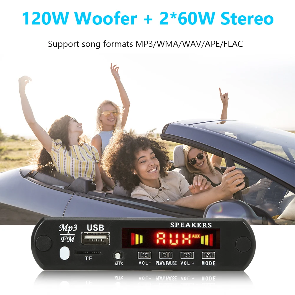 ׷  ȣȯ , MP3 ÷̾ ڵ , DC 8V-24V, 2x60W