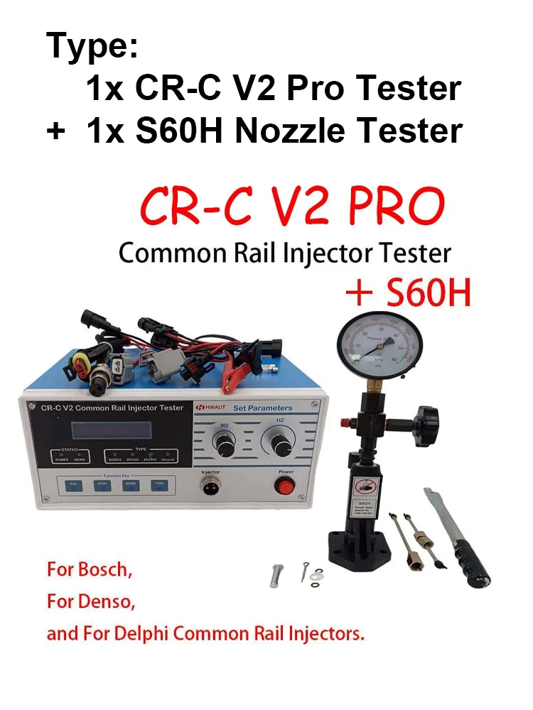 CR-C Multifunction Diesel Common Rail Injector Tester 8000